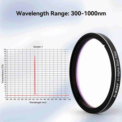 Filtro H-Alpha 5nm para astronomía 2" - SVBONY