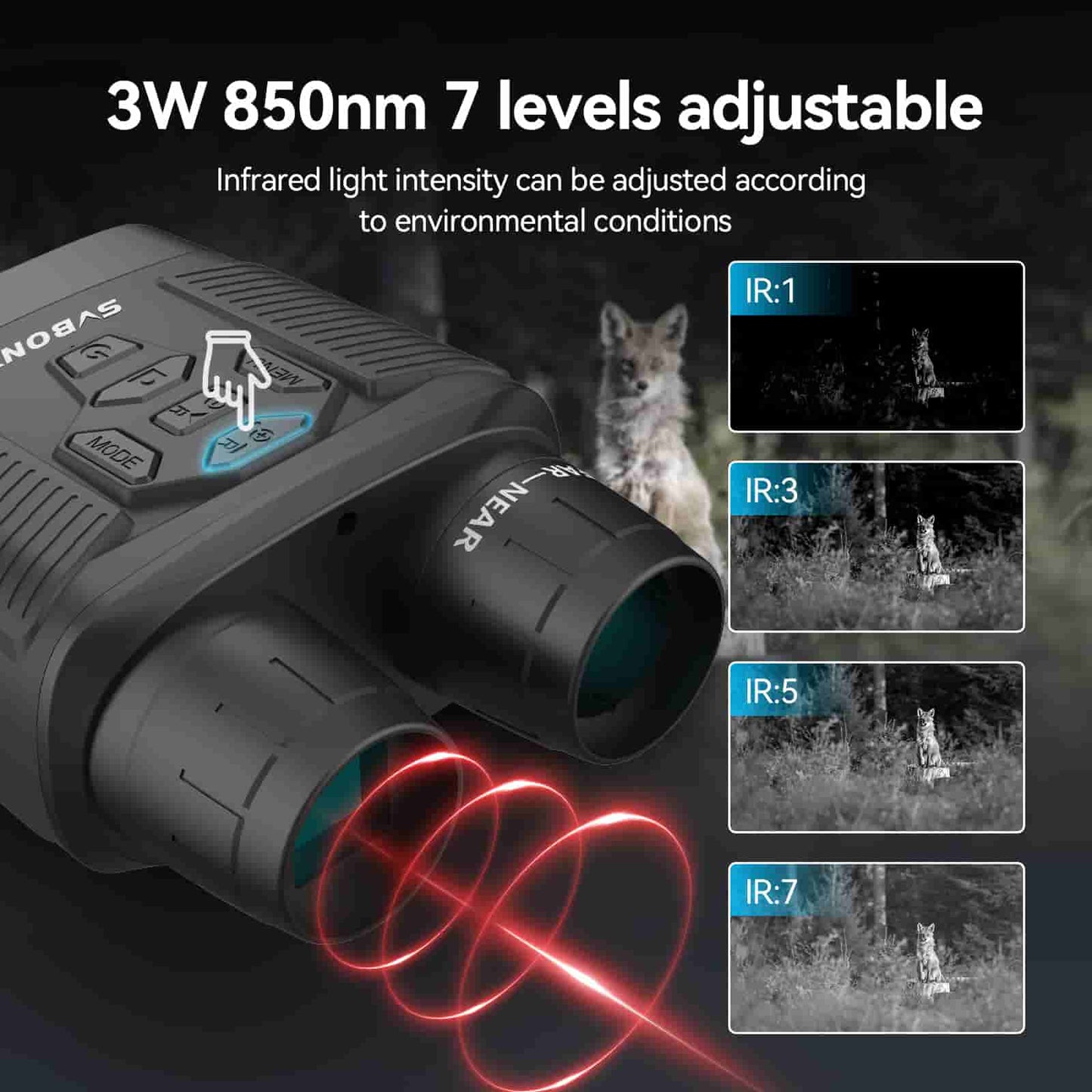 4K Night Vision Binoculars SA206 - SVBONY