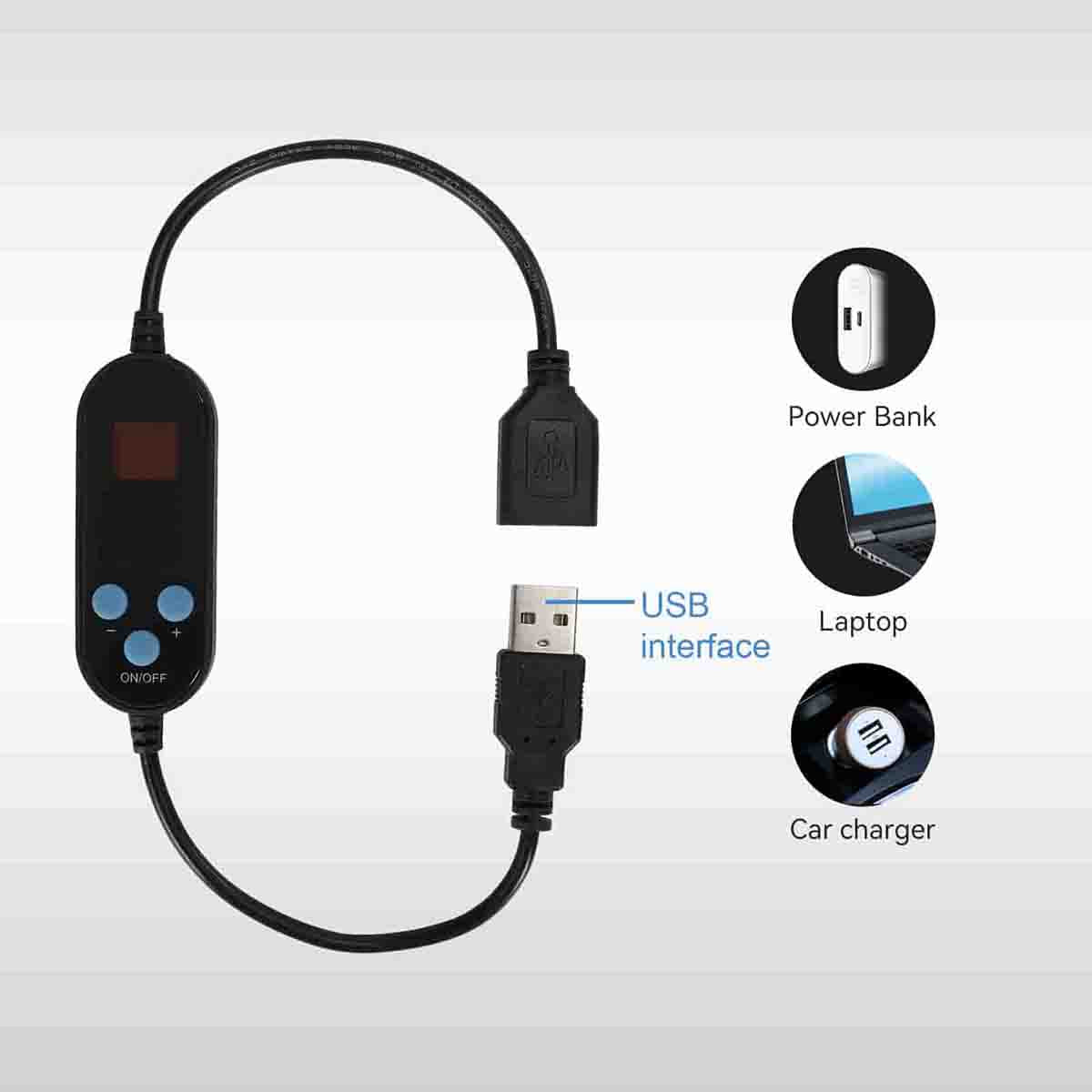 Anti-Fog Heating Band 430mm with PWM Function for Telescopes and Cameras - Svbony