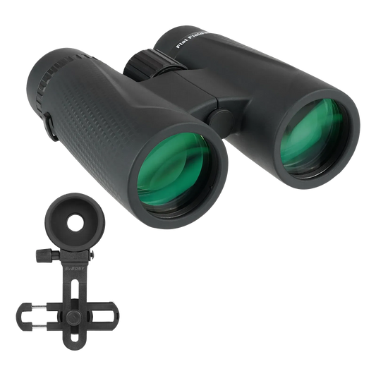 8x42 ED Flat Field Waterproof Binoculars IP67 with BaK-4 Prisms - SA205