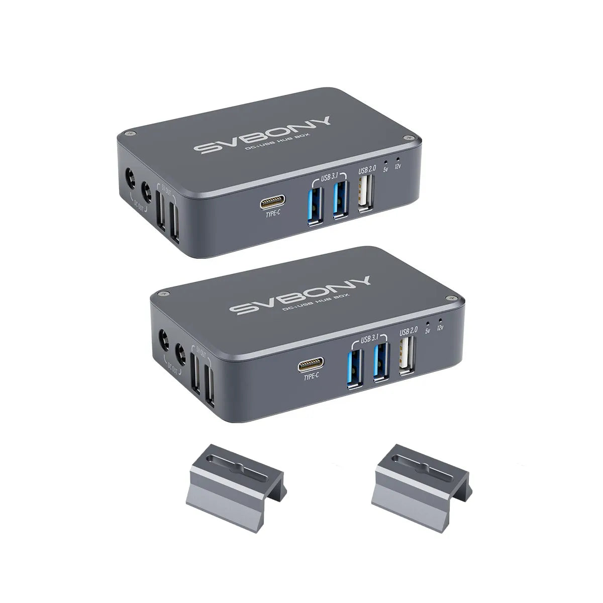 Boîtier d’alimentation 12 V et hub USB SVBONY SV241 W9193E