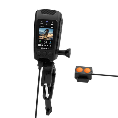 4K-Fahrradkamera SVGo C1 mit GPS, 6-Achsen-Stabilisierung und IPS-Display - SVBONY